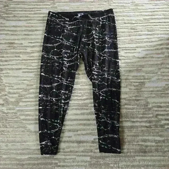 feathers Pants - Printed Leggings